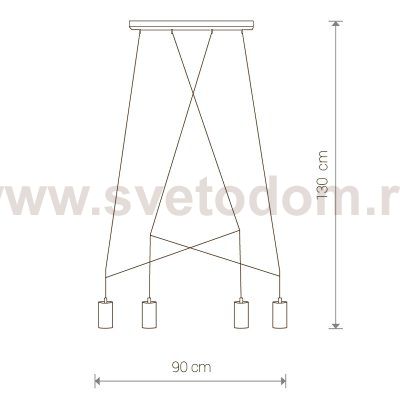 Подвесная люстра Nowodvorski Imbria 7957
