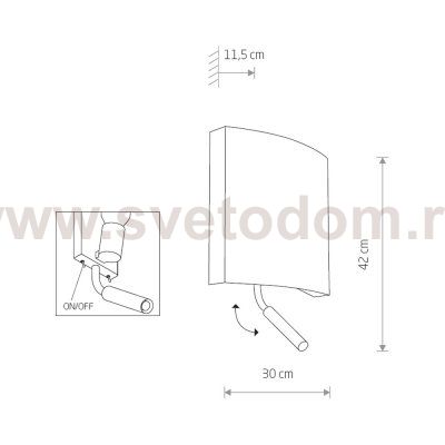 Настенный светильник  Nowodvorski Borde II 7986