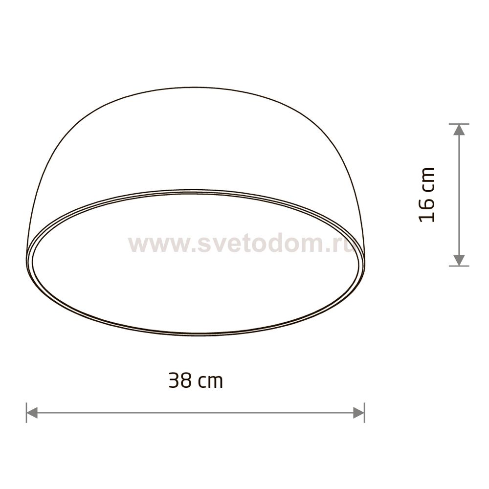 Потолочный cветильник Nowodvorski Satellite S Gray (Cерия Satellite S, Цвет Серый) арт. 8014