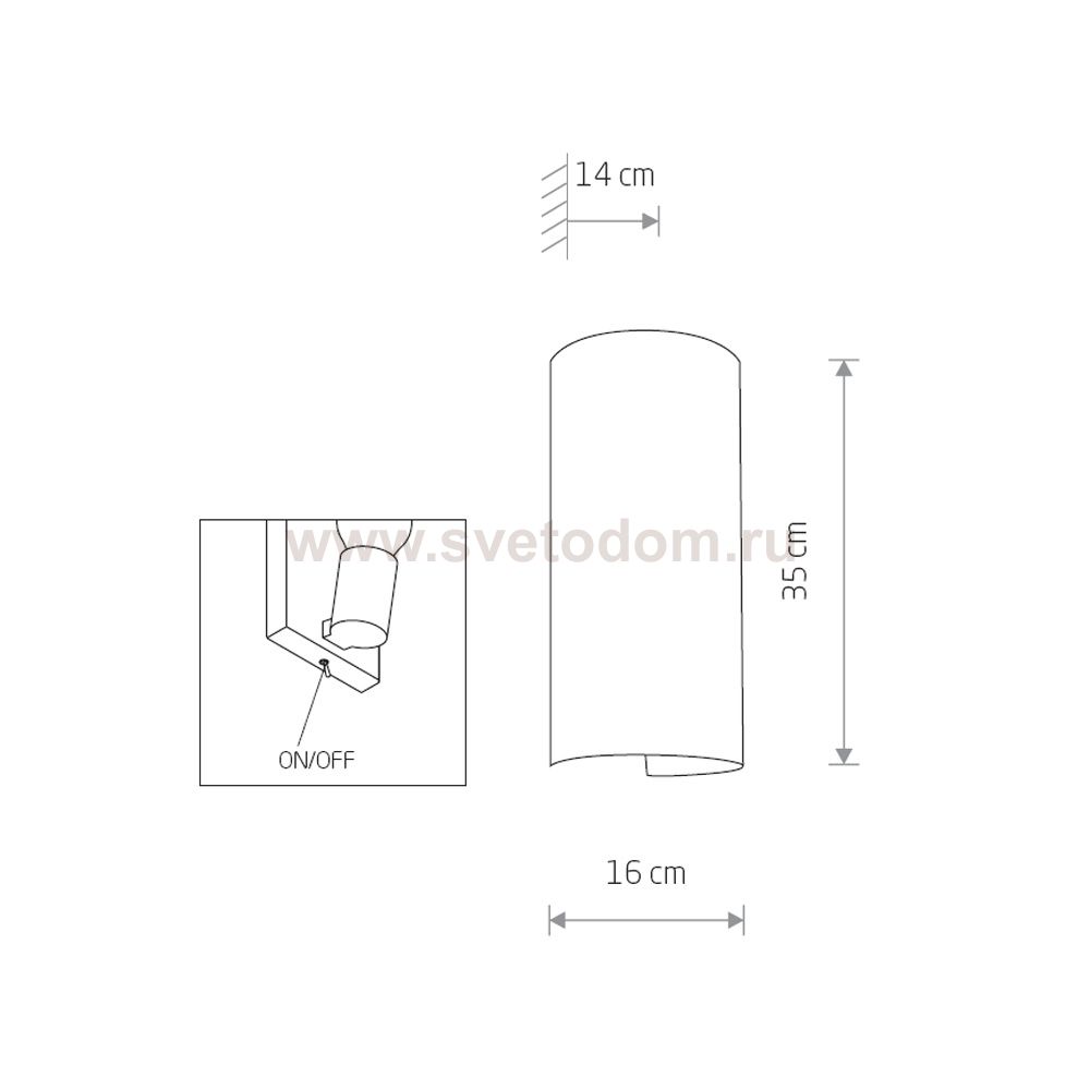 Настенный светильник  Nowodvorski Velero I 8042