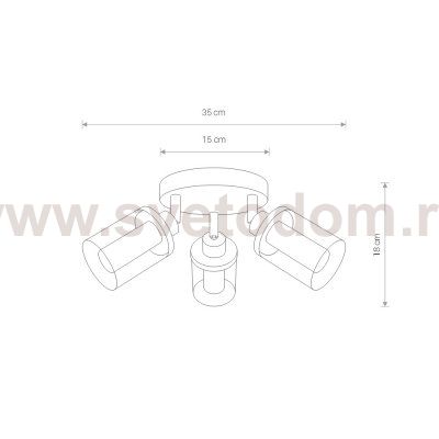 Потолочный cветильник Nowodvorski Vista 8050