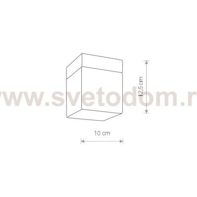 Потолочный cветильник Nowodvorski Sis 8054