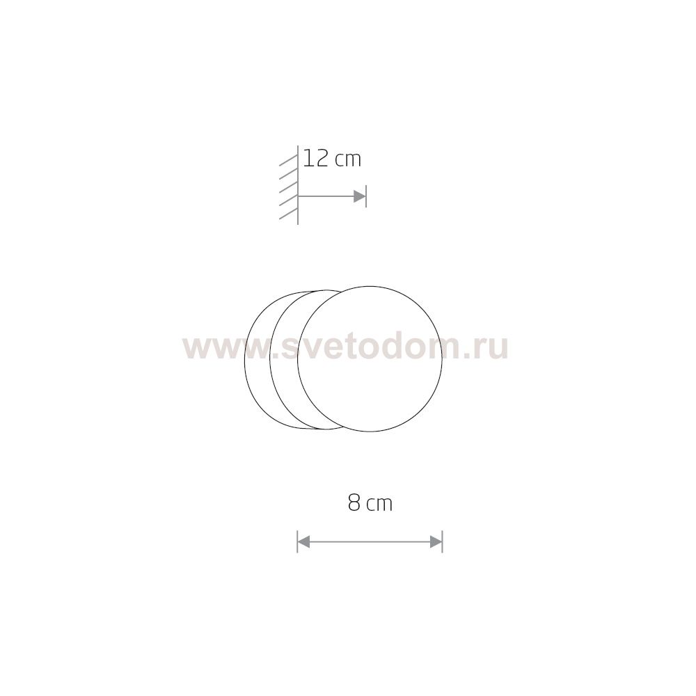 Настенный светильник Nowodvorski Brazos 8057