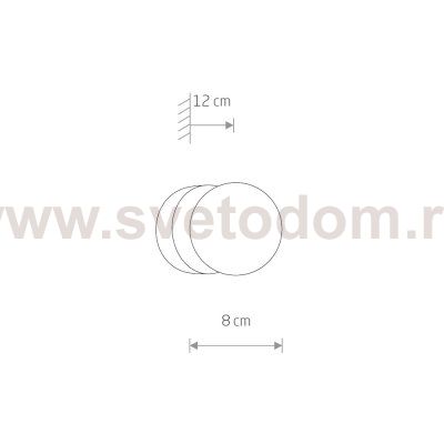 Настенный светильник Nowodvorski Brazos 8057