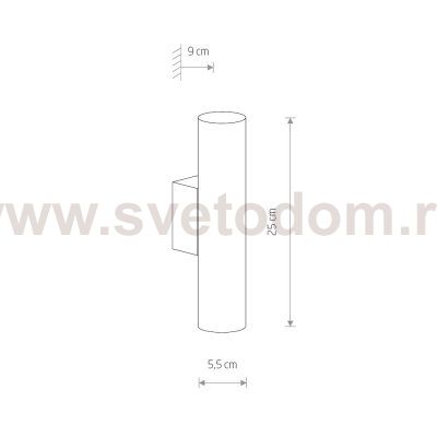 Бра Nowodvorski Eye wall 8072