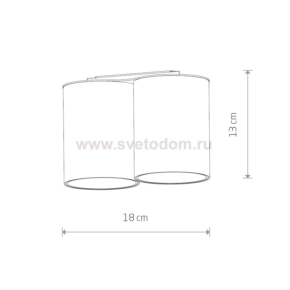 Накладной светильник Nowodvorski Eye Tone 8086