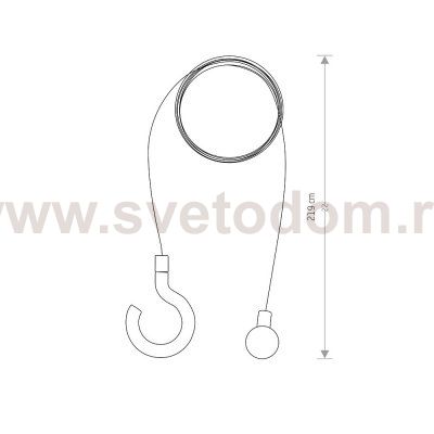 Подвесной комплект Nowodvorski Hanging Set For Picnic 8107