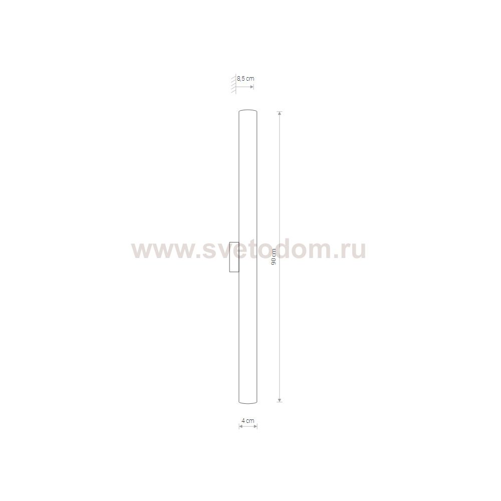 Настенный светильник Nowodvorski Ice Tube Led M 8120