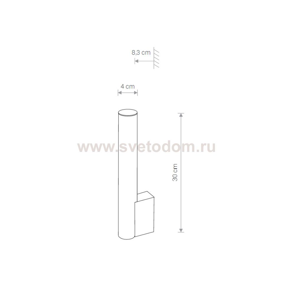 Настенный светильник Nowodvorski Ice Tube Led S 8121