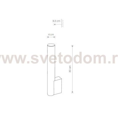 Настенный светильник Nowodvorski Ice Tube Led S 8121