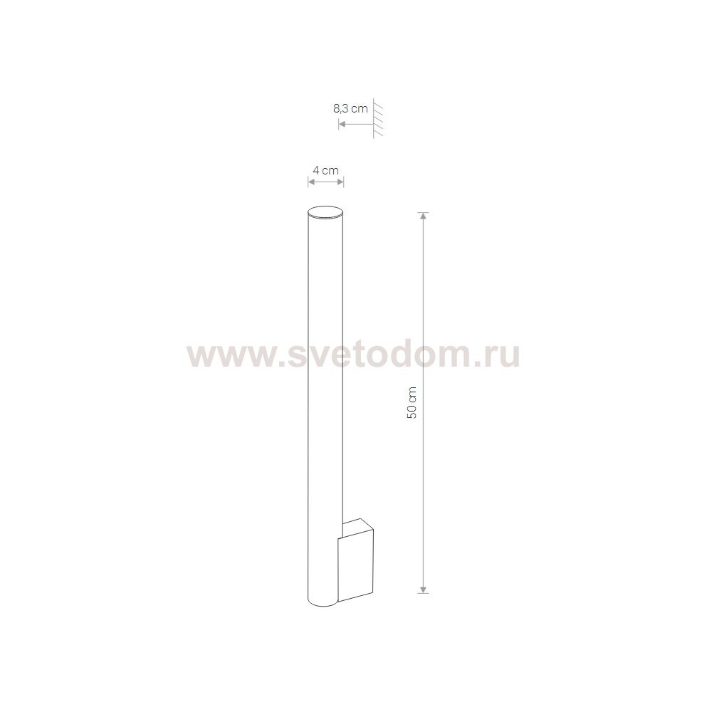 Настенный светильник Nowodvorski Ice Tube Led M 8122