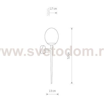 Настенный светильник Nowodvorski Torch 8123