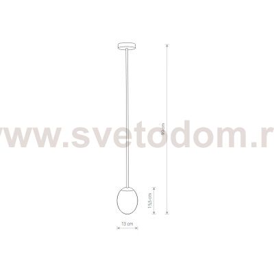 Потолочный cветильник Nowodvorski Ice Egg A 8124