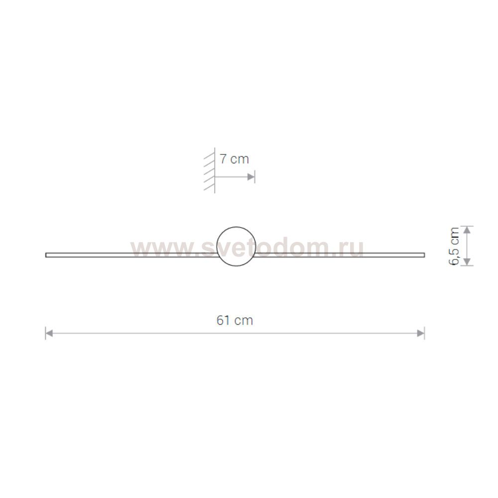 Настенный светильник Nowodvorski Triangles Led 8127