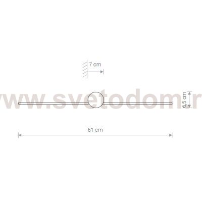 Настенный светильник Nowodvorski Triangles Led 8127