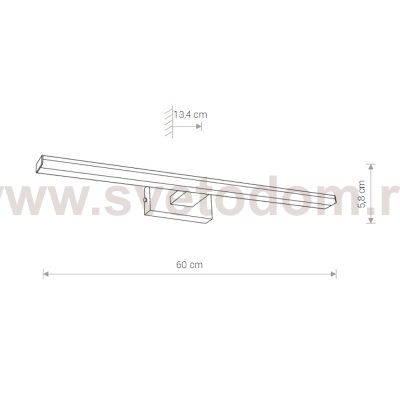 Подсветка для зеркал Nowodvorski Picasso Led 8131