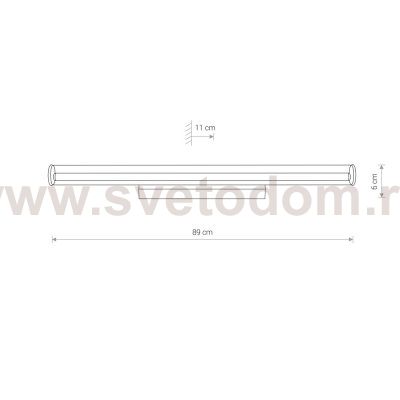 Настенный светильник Nowodvorski Ion Led L 8172