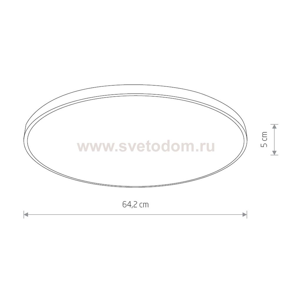 Потолочный cветильник Nowodvorski Agnes Round Led 8188