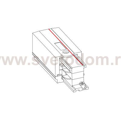 Заглушка с питанием левая Nowodvorski Ctls Power 8233