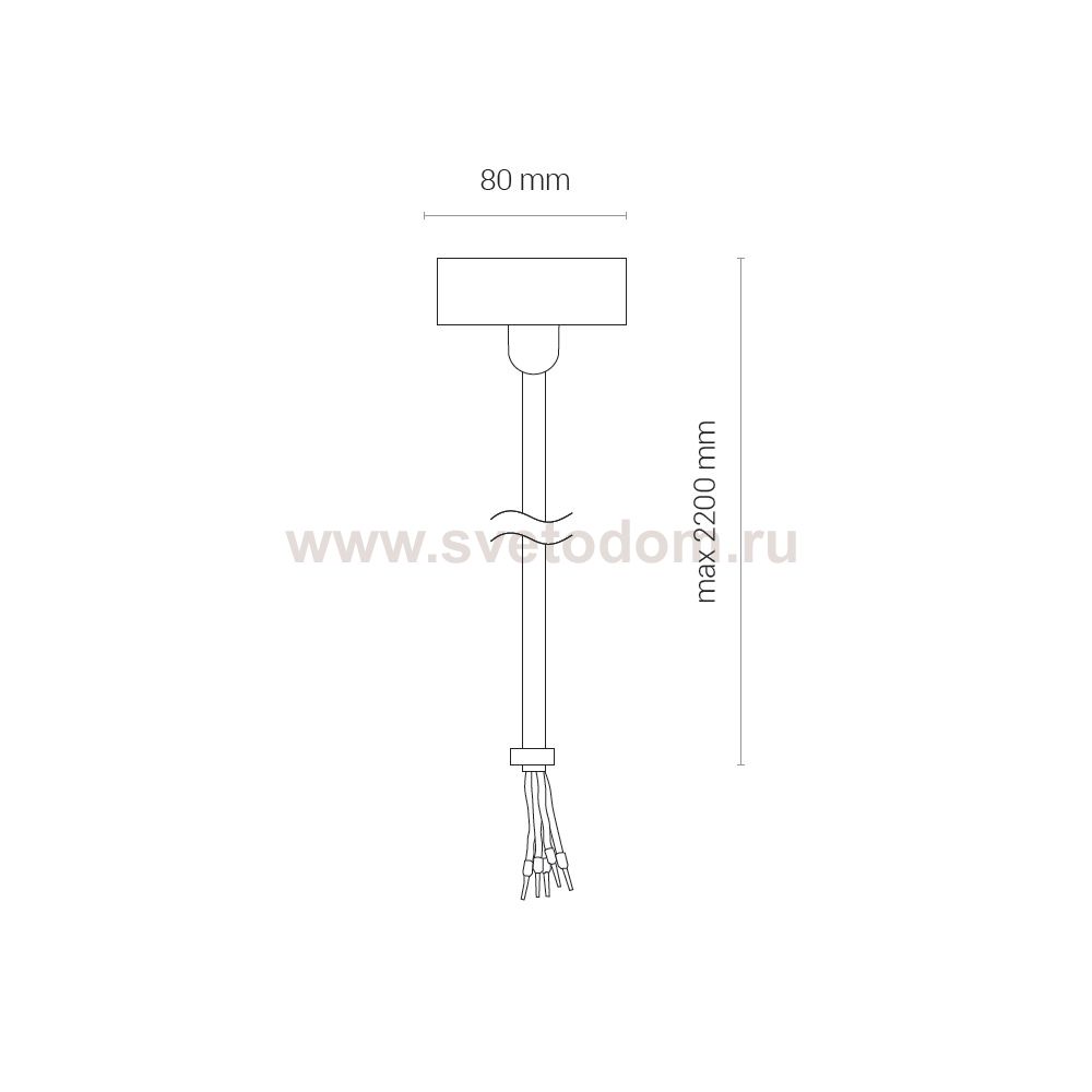 Подвесной комплект Nowodvorski Ctls Power Supply 8284
