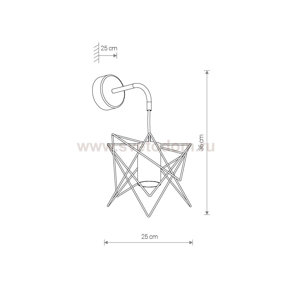 Настенный светильник Nowodvorski Gstar 8285