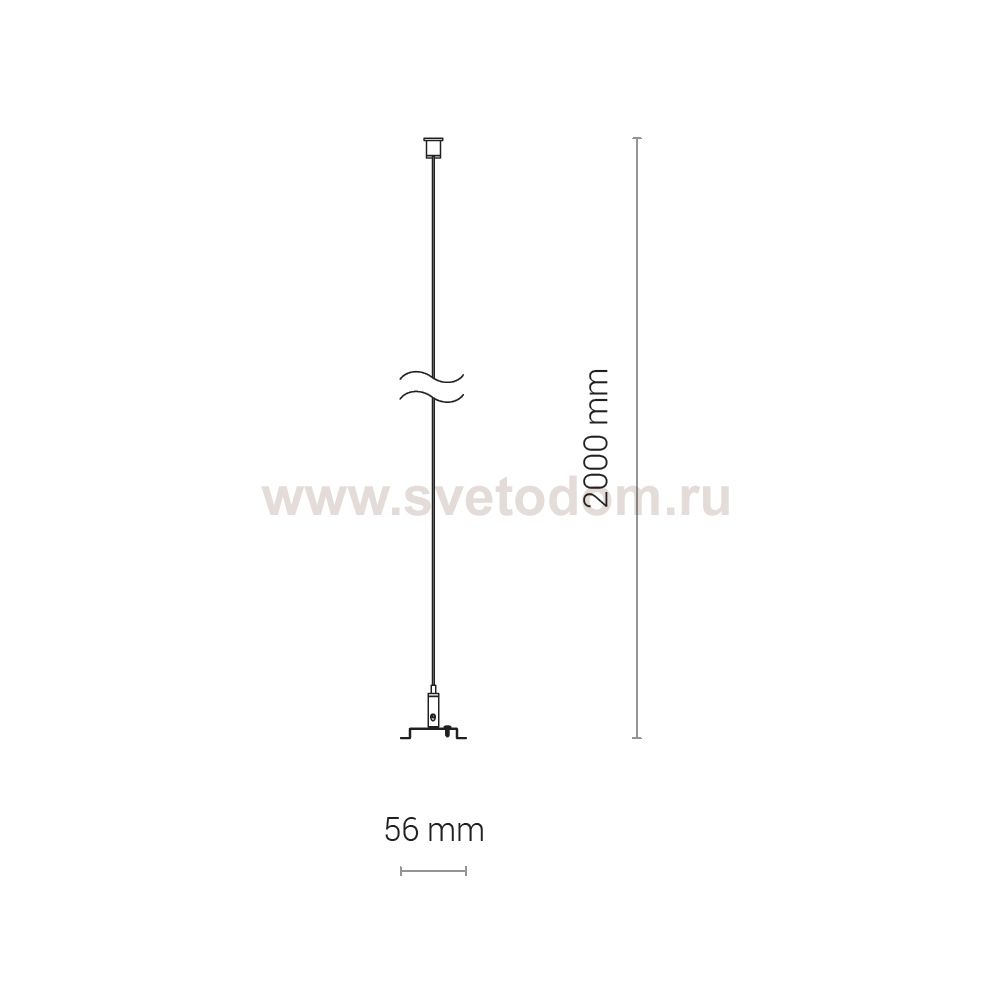 Подвесной комплект Nowodvorski Office Pro 8291