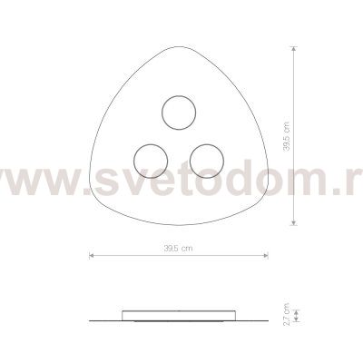Потолочный cветильник Nowodvorski Organic 8302