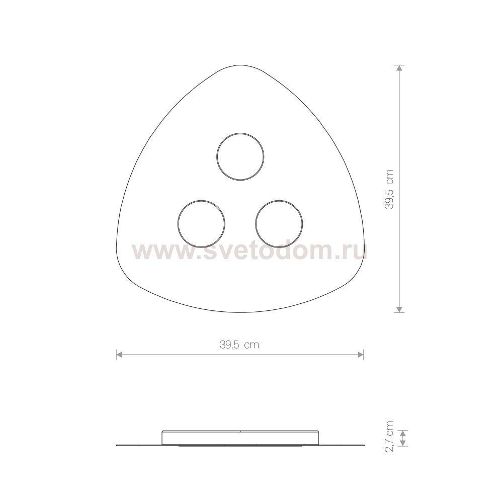 Потолочный cветильник Nowodvorski Organic 8304