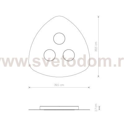 Потолочный cветильник Nowodvorski Organic 8304