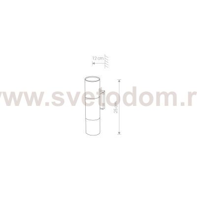 Уличный настенный светильник Nowodvorski Exe 8330