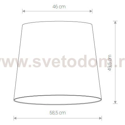 Абажур Nowodvorski Cameleon Cone L 8407