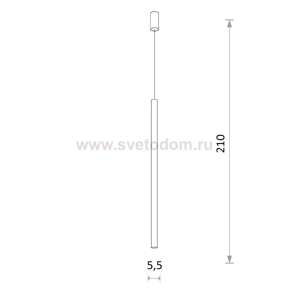 Подвесной светильник Laser 750 8433 Nowodvorski черный
