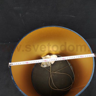 Подвесной светильник из синей замши Cone M 8443 Nowodvorski