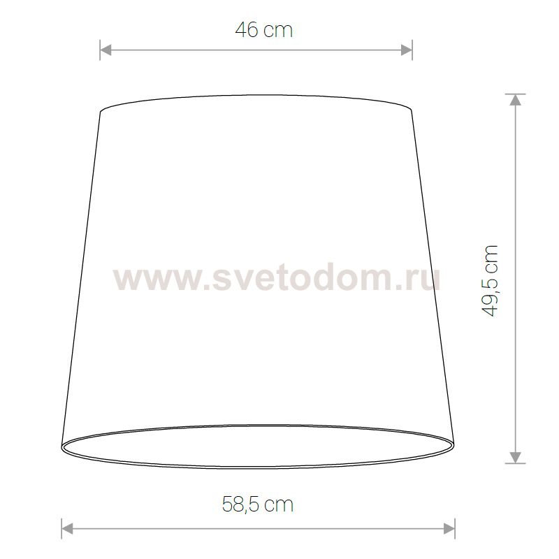 Абажур Nowodvorski Cameleon Cone L 8492