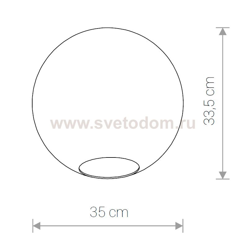 Плафон Nowodvorski Cameleon Sphere XL 8527