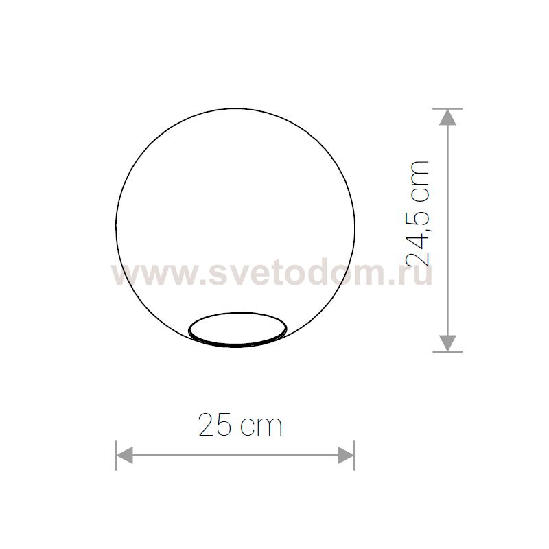 Плафон Nowodvorski Cameleon Sphere L 8528