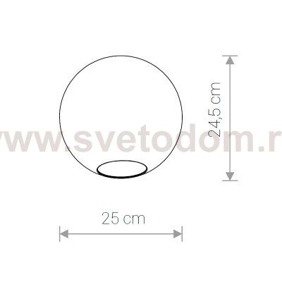 Плафон Nowodvorski Cameleon Sphere L 8528