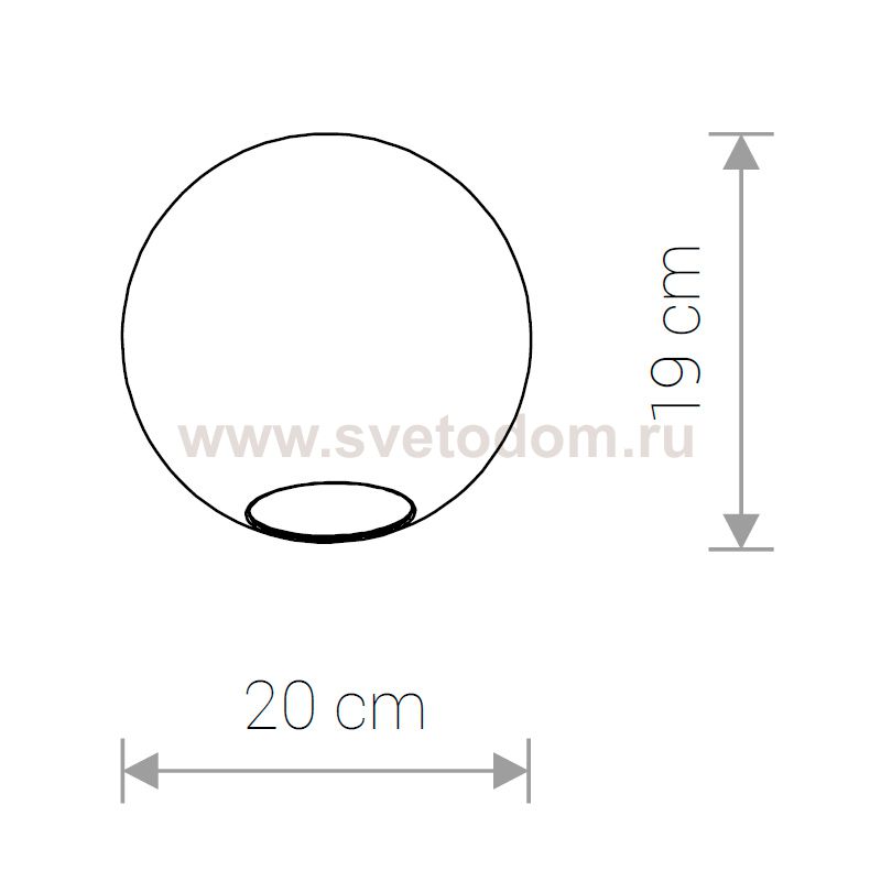 Плафон Nowodvorski Cameleon Sphere M 8530