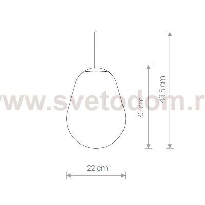 Плафон Nowodvorski Cameleon Pear S 8534