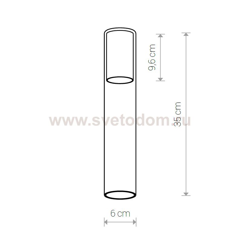 Плафон Nowodvorski Cameleon Cylinder L 8538
