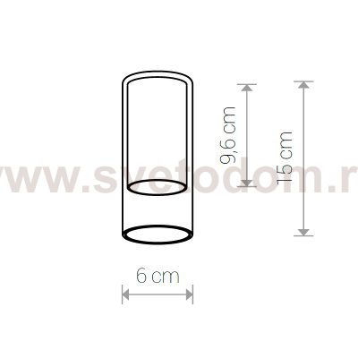 Плафон Nowodvorski Cameleon Cylinder S 8545