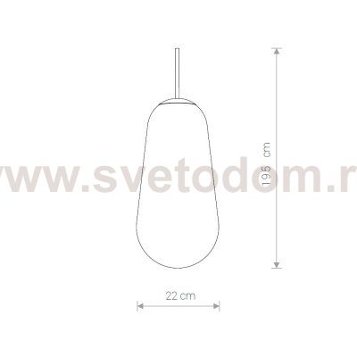 Подвесной светильник Pear L 8671 Nowodvorski