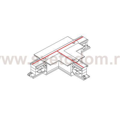 Коннектор T-образный правый 2 Nowodvorski Ctls Power 8682