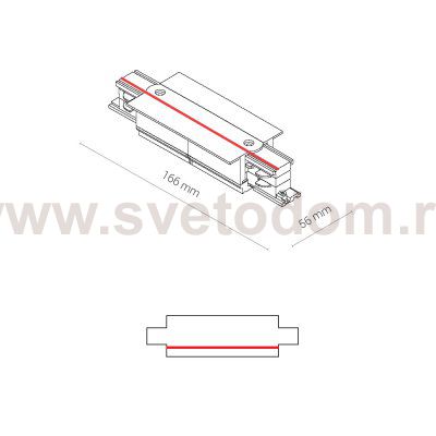 Коннектор прямой Nowodvorski Ctls Power 8686