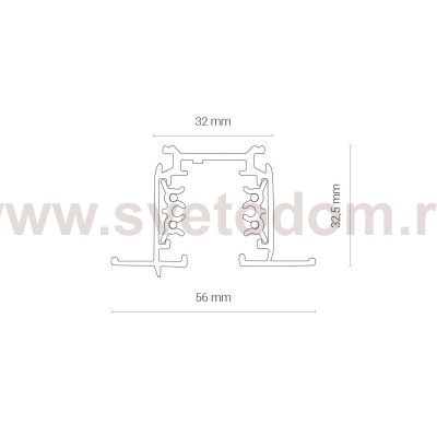 Встраиваемый шинопровод Nowodvorski Ctls Track 8695