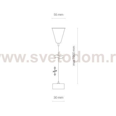 Подвесной комплект Nowodvorski Ctls Suspension 8696