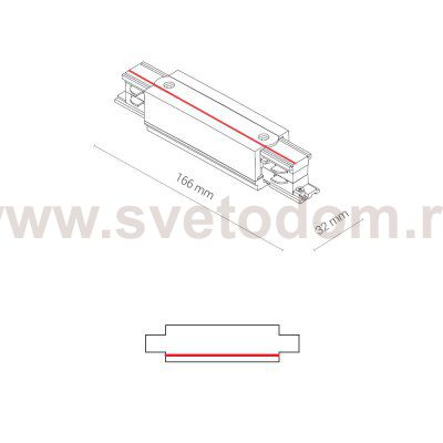 Коннектор прямой Nowodvorski Ctls Power 8708
