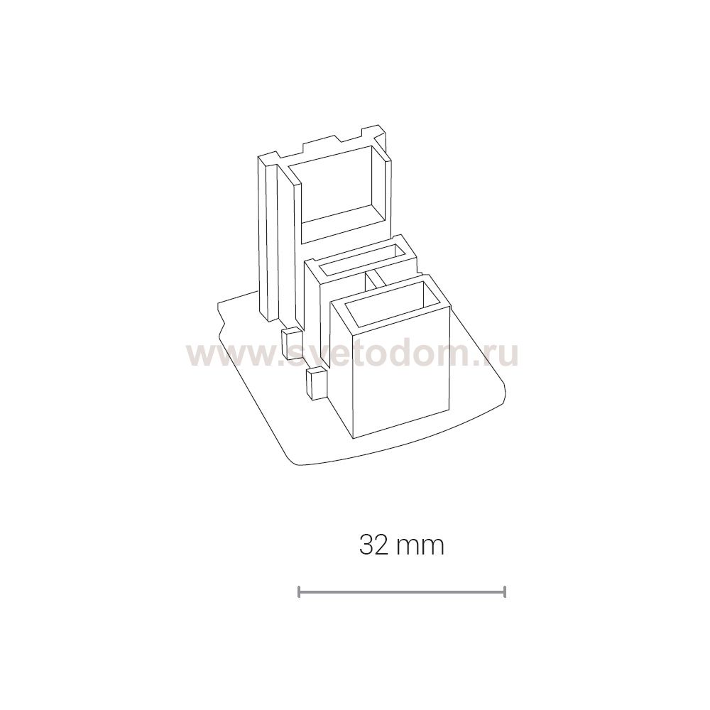 Заглушка Nowodvorski Ctls End 8711