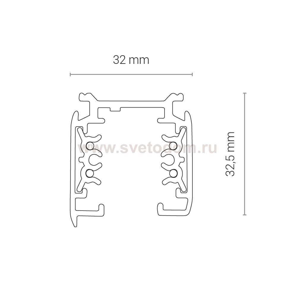 Подвесной шинопровод Nowodvorski Ctls Track 8714