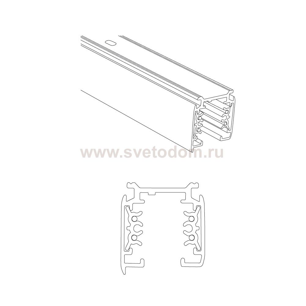 Подвесной шинопровод Nowodvorski Ctls Track 8714